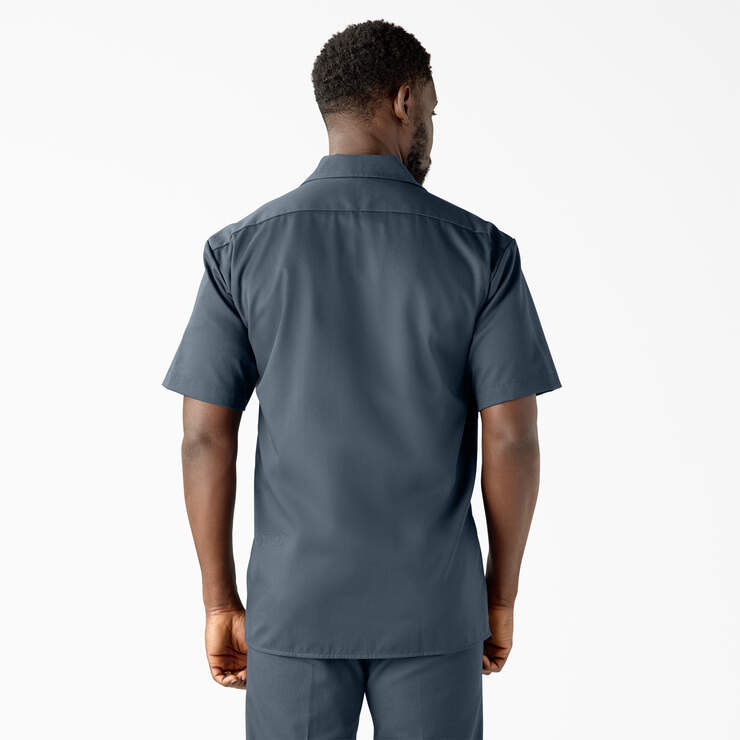 Short Sleeve Work Shirt - Airforce Blue (AF) image number 2