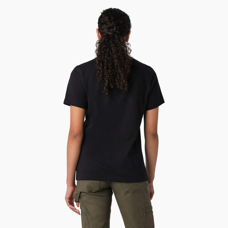 T-shirt épais à logo pour femmes - Black (KBK) numéro de l’image 2