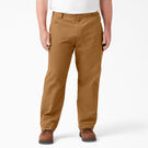 Pantalon menuisier de coupe d&eacute;contract&eacute;e en coutil &eacute;pais - Rinsed Brown Duck &#40;RBD&#41;