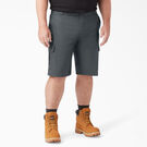 FLEX Cooling Active Waist Regular Fit Cargo Shorts, 11&quot; - Charcoal Gray &#40;CH&#41;