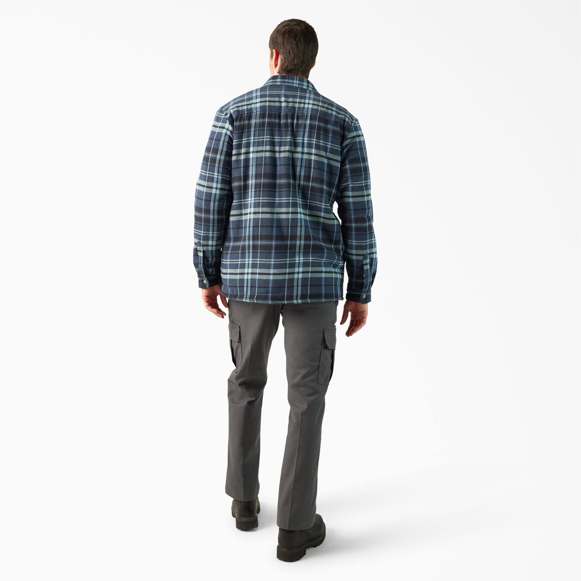 Flannel thermal jacket top