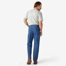 Relaxed Fit Double Knee Jeans - Stonewashed Indigo Blue &#40;SNB&#41;