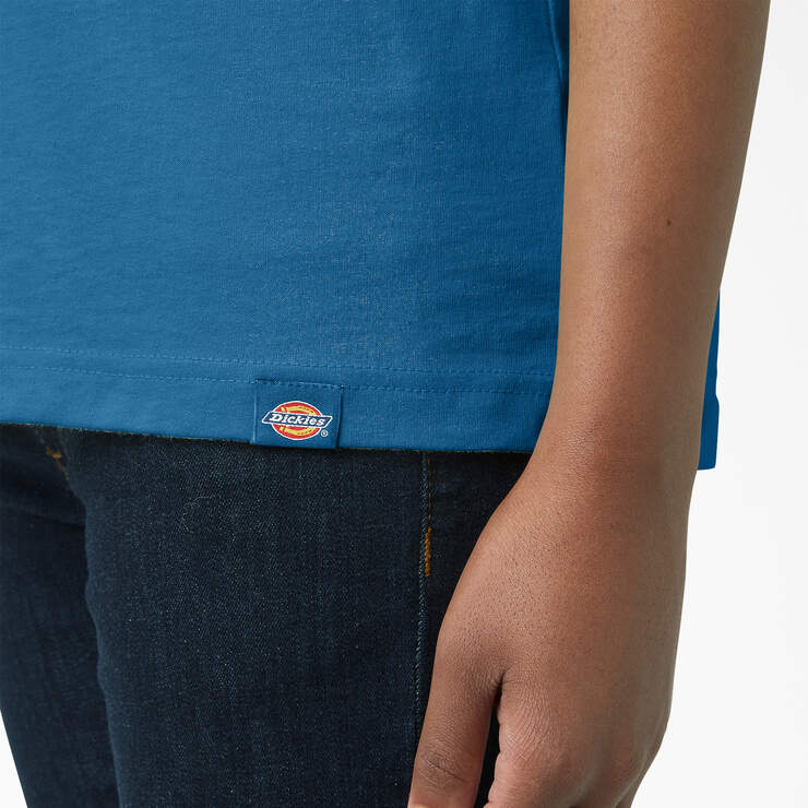T-shirt avec logo pour femmes - Vallarta Blue (V2B) numéro de l’image 5