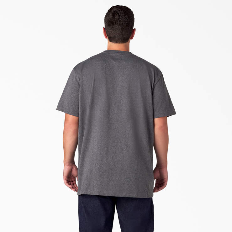 T-shirt en tissu chiné épais à manches courtes - Charcoal Gray Heather (CGH) numéro de l’image 5