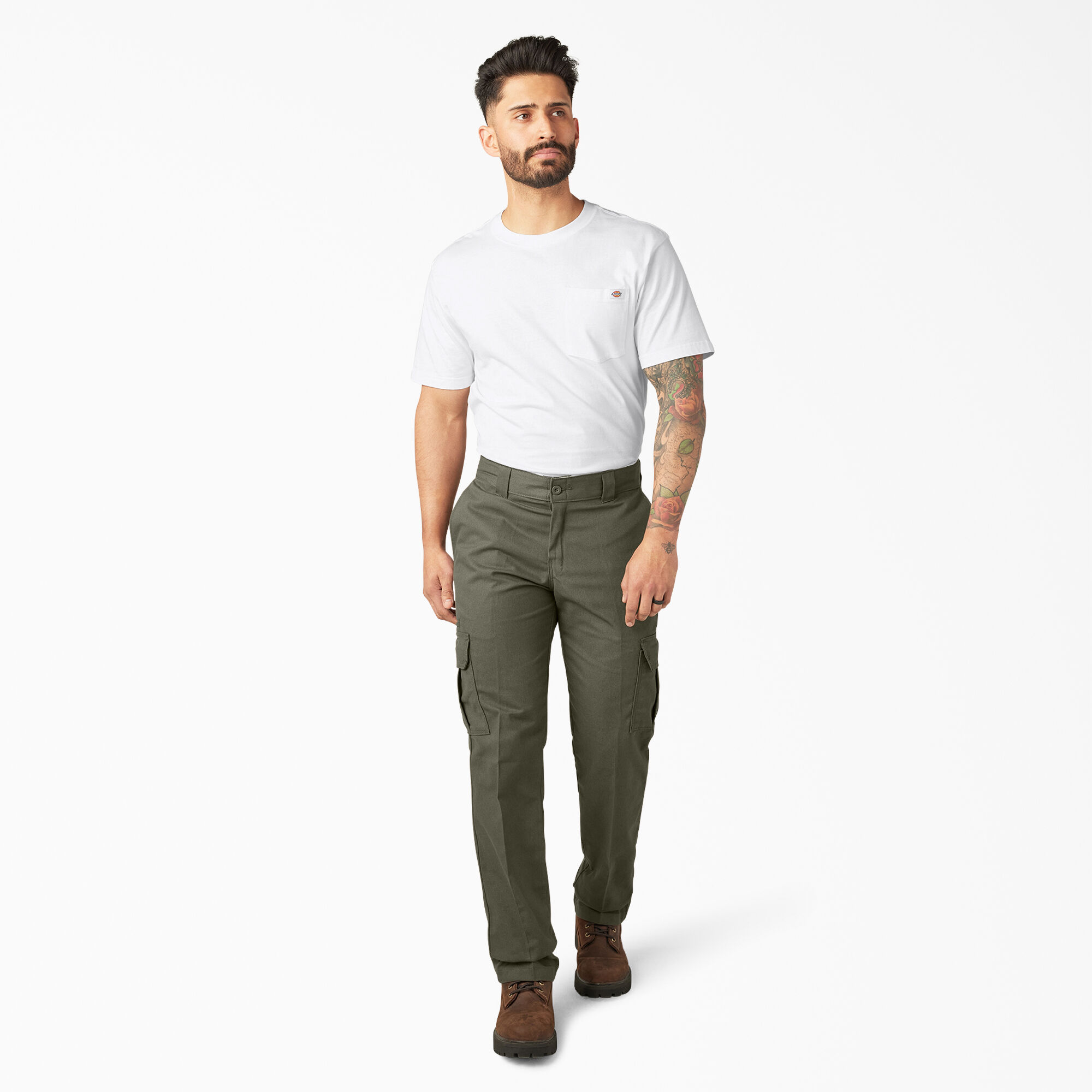 Green cargo work sales pants