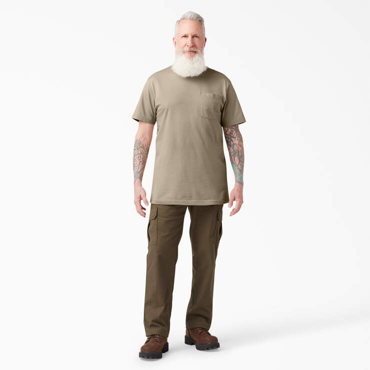 Short Sleeve Two Pack T-Shirts - Desert Sand (DS) image number 7
