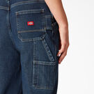 Salopette chaude avec genoux renforc&eacute;s pour femmes - Stonewashed Medium Blue &#40;MSW&#41;