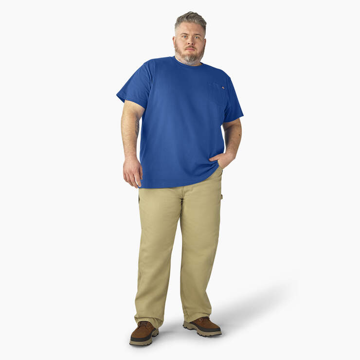 T-shirt épais à manches courtes et à poche - Royal Blue (RB) numéro de l’image 11