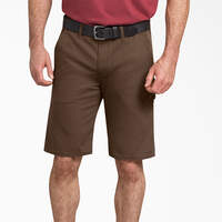 FLEX Regular Fit Duck Carpenter Shorts, 11" - Stonewashed Timber Brown (STB)