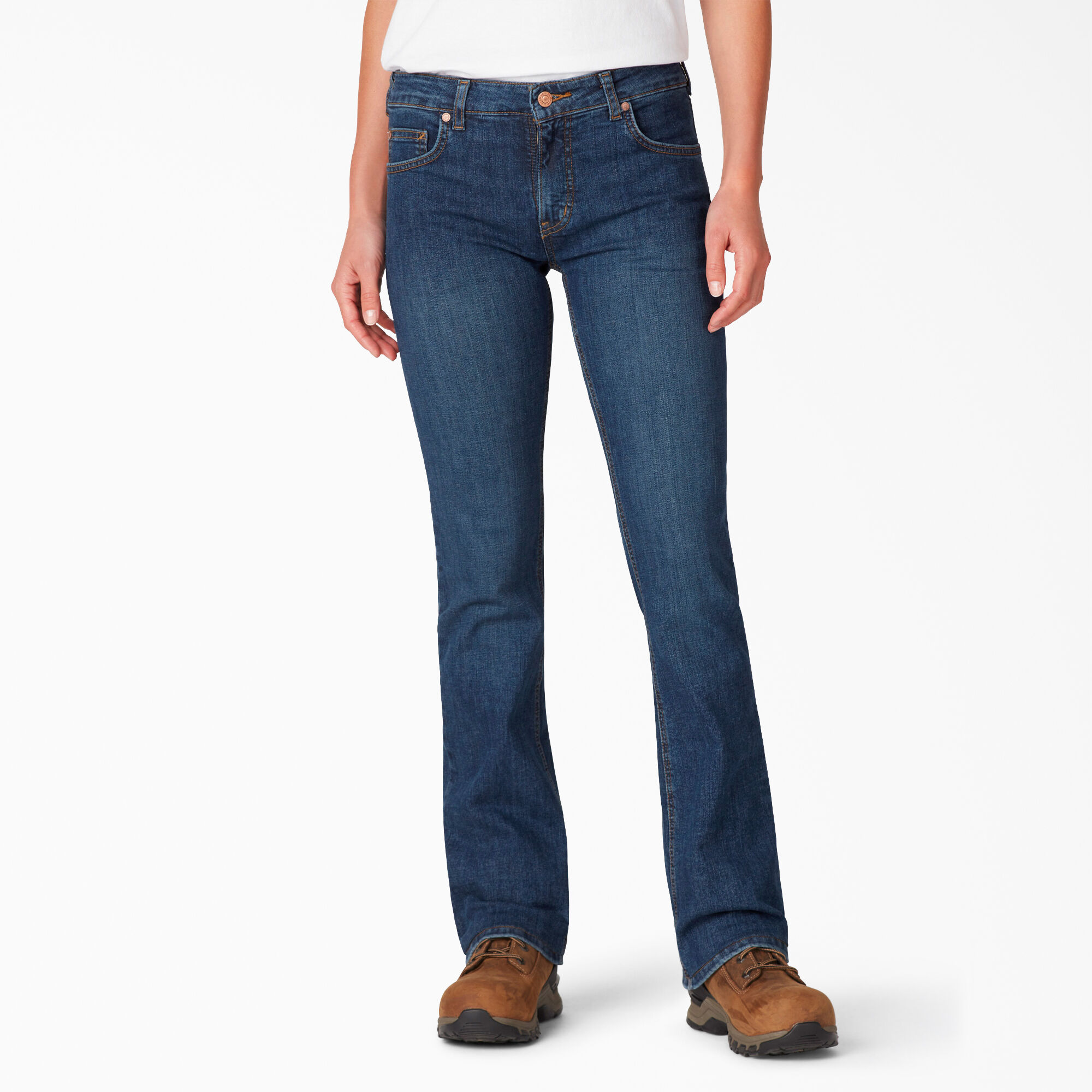 Dickies boot cut top jeans