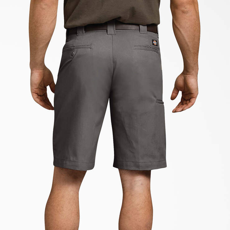 Relaxed Fit Work Shorts, 11" - Gravel Gray (VG) image number 3