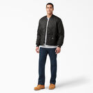 Veste piqu&eacute;e en losange - Black &#40;BK&#41;