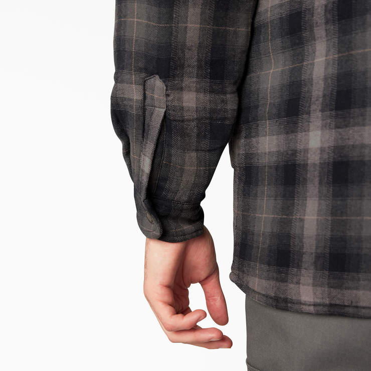 Veste-chemise en flanelle avec technologie Hydroshield - Black Ombre Plaid (AP1) numéro de l’image 5
