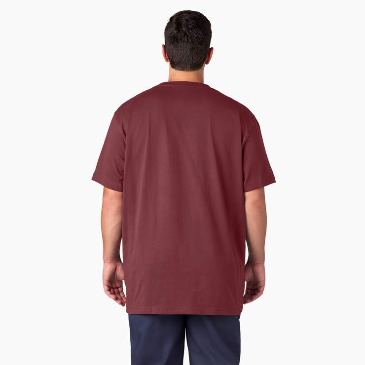 T-shirt épais à manches courtes - Burgundy (BY) numéro de l’image 6