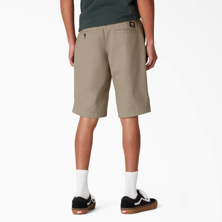FLEX Skateboarding Slim Fit Shorts, 11" - Desert Sand (DS) image number 2