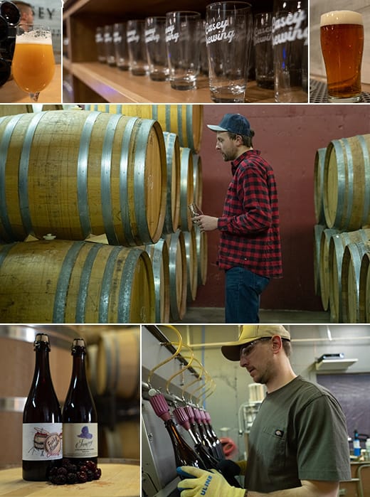 The barrel aging process creates flavors that are impossible to make any other way.