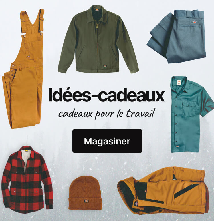 A collage of clothing styles around text saying 'Gift Guide'.