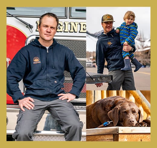 Tucker prioritizes serving his family and community.