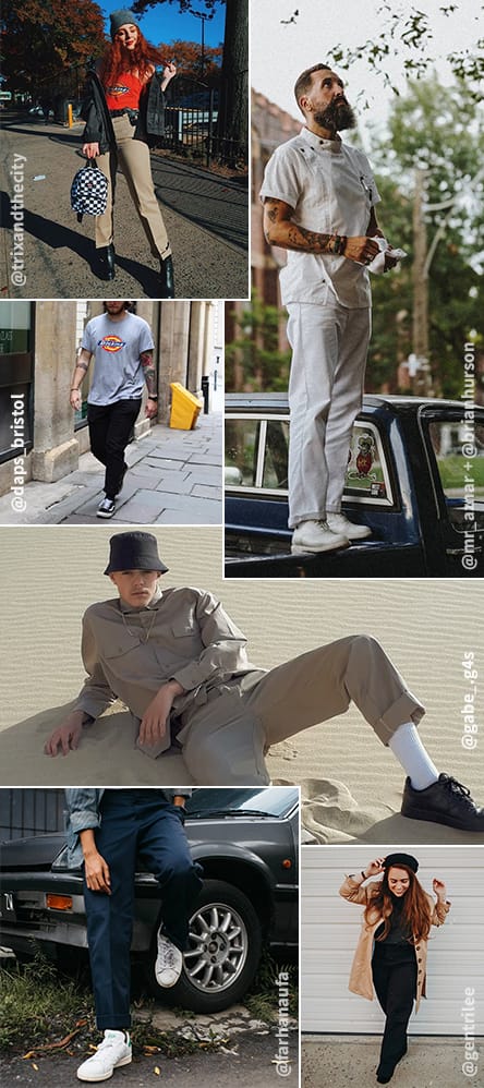 Closeup of Dickies 874