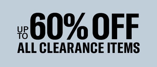 Up to 60% off All Sale Items
