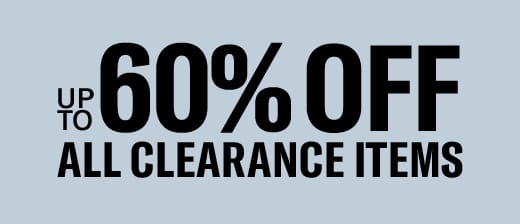 Up to 60% off All Sale Items