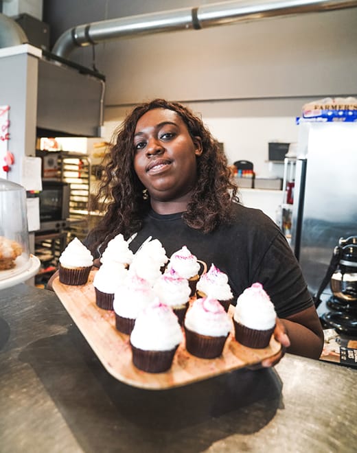 Loft22 Cakes had humble beginnings, starting with her baking in her apartment.