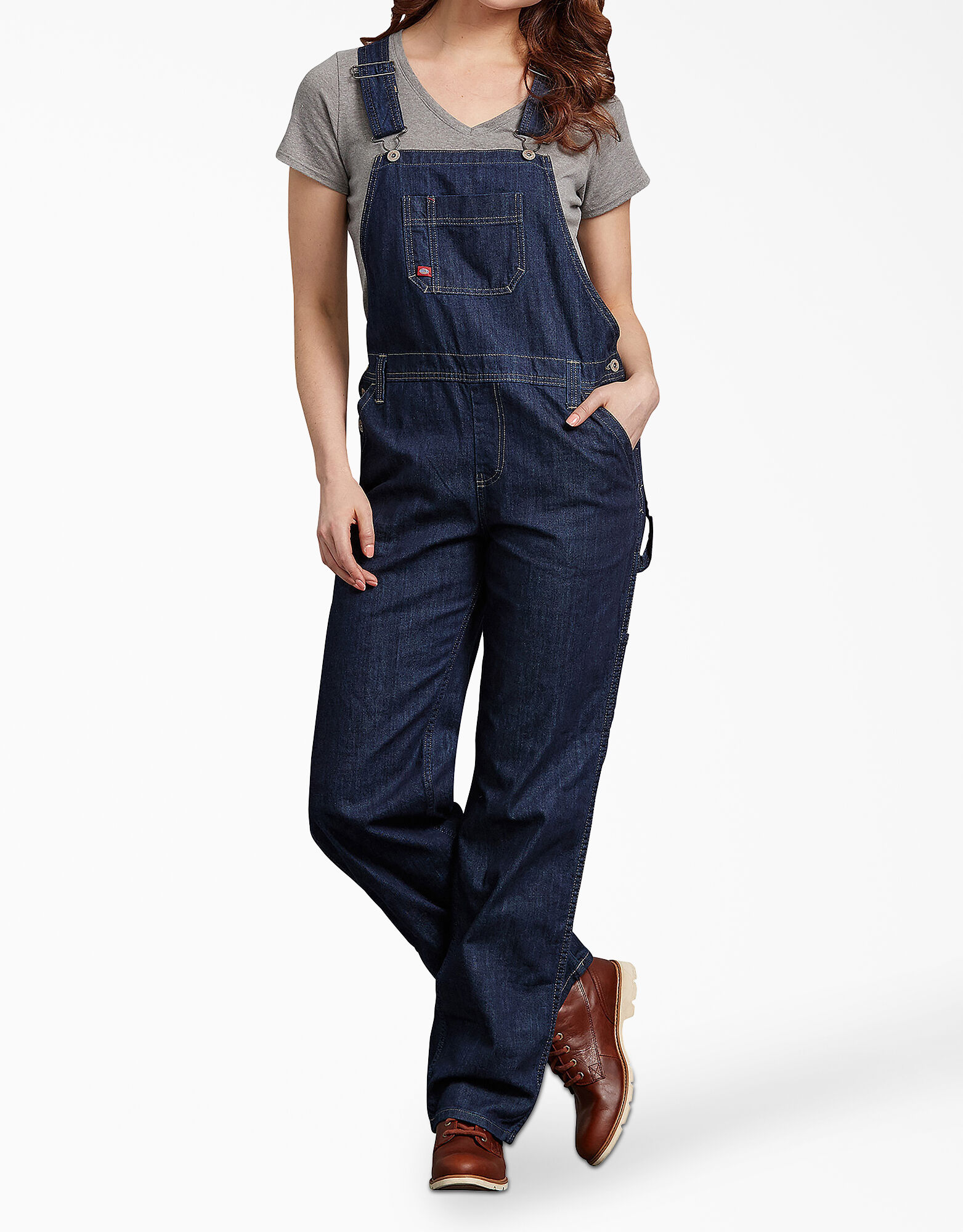 Relaxed Fit Bib Overalls